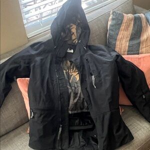 The North Face Wonens Black Hooded Jacket